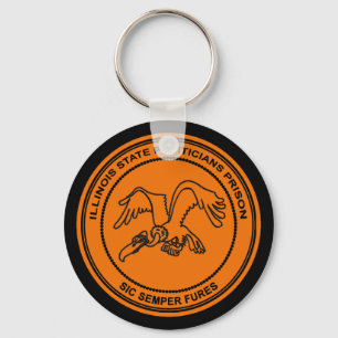 Illinois State Politicians Prison Keychain