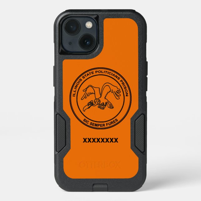 Illinois State Politicians Prison Otterbox iPhone Case (Back)