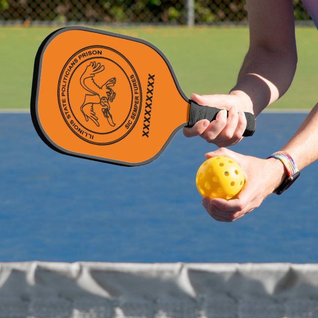Illinois State Politicians Prison Pickleball Paddle (Insitu)