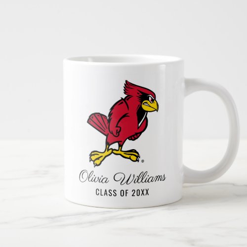 Illinois State Redbird  Add Your Name Giant Coffee Mug