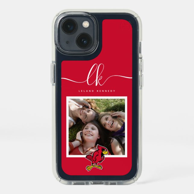 Illinois State Redbird | Add Your Photo Speck iPhone 13 Case (Front)