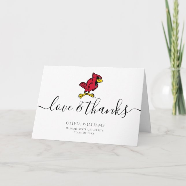 Illinois State Redbird | Graduation Card (Front)
