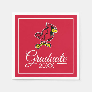 Illinois State Redbird | Graduation Napkins