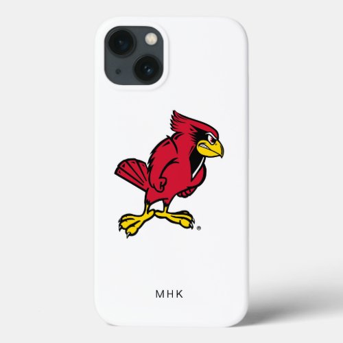 Illinois State Redbird  Monogram iPhone 13 Case