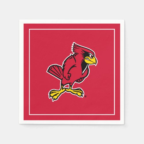 Illinois State Redbird Napkins