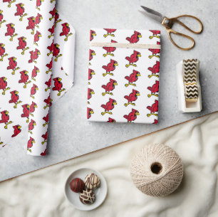 Illinois State Redbird Wrapping Paper