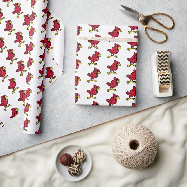 Illinois State Redbird Wrapping Paper (Crafts)
