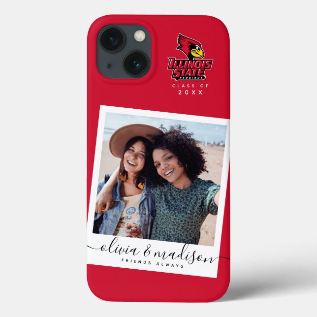 Illinois State Redbirds | Add Your Photo Case-Mate iPhone Case (Back)