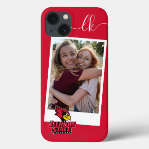 Illinois State Redbirds Add Your Photo iPhone 13 Case
