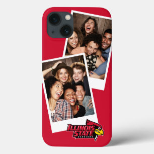 Illinois State Redbirds Add Your Photo iPhone 13 Case