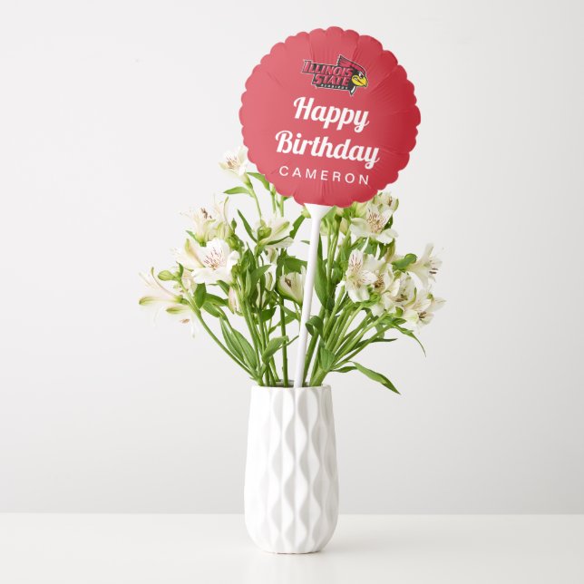 Illinois State | Redbirds Balloon (Vase)
