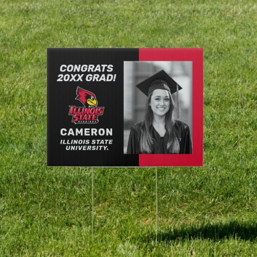 Illinois State Redbirds  Graduation Sign