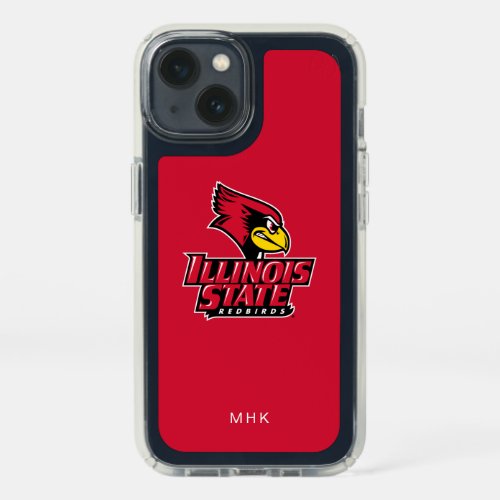 Illinois State Redbirds  Monogram Speck iPhone 13 Case
