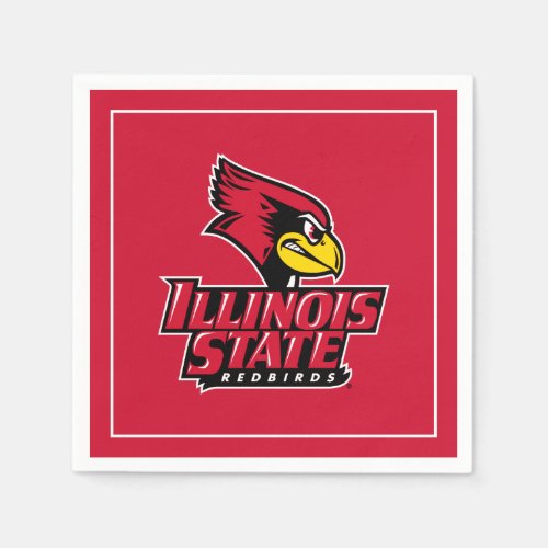 Illinois State Redbirds Napkins