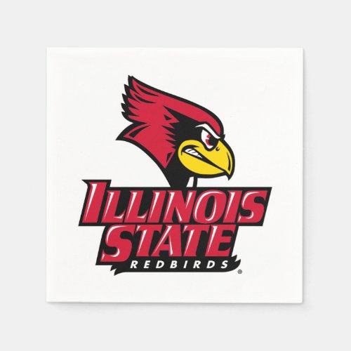 Illinois State Redbirds Napkins