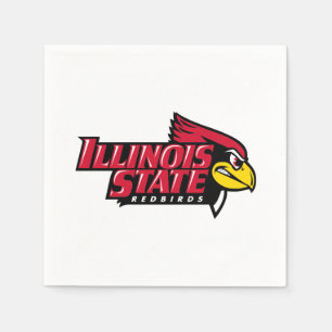 Illinois State Redbirds Napkins