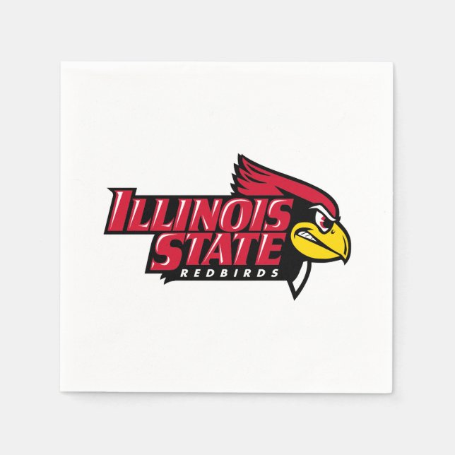 Illinois State | Redbirds Napkins (Front)