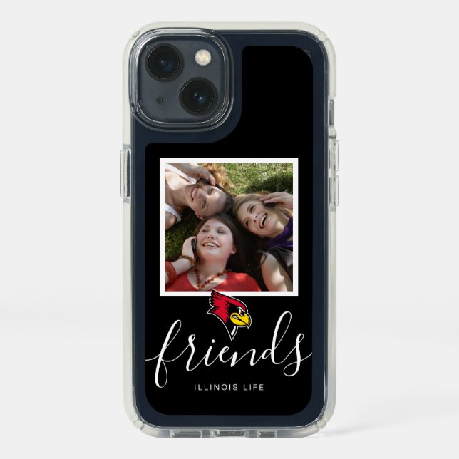 Illinois State Redbirds Profile | Add Your Photo Speck iPhone 13 Case (Front)
