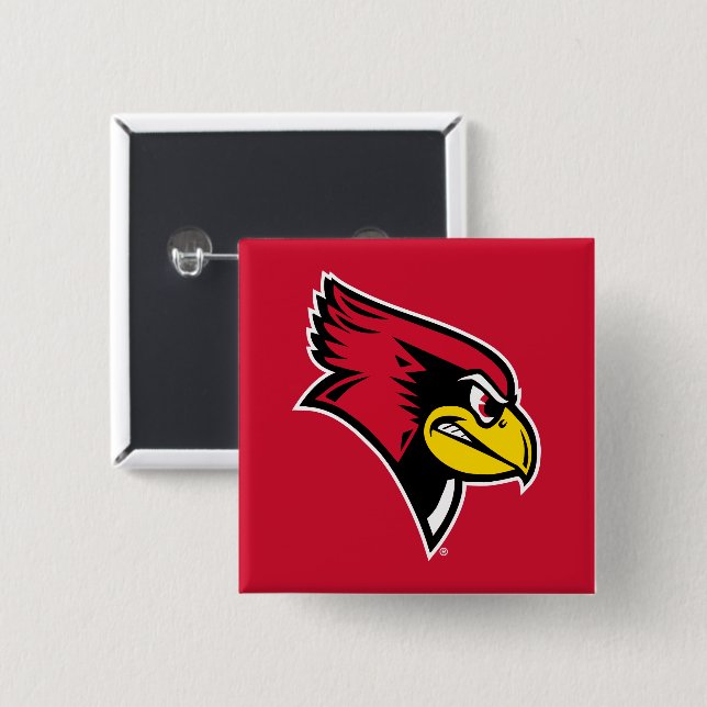 Illinois State Redbirds Profile Button (Front & Back)