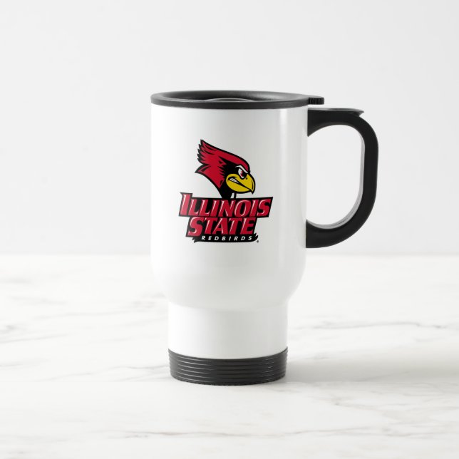 Illinois State Redbirds Travel Mug (Right)
