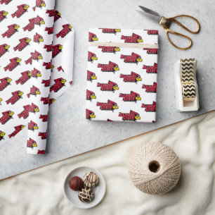 Illinois State   Redbirds Wrapping Paper