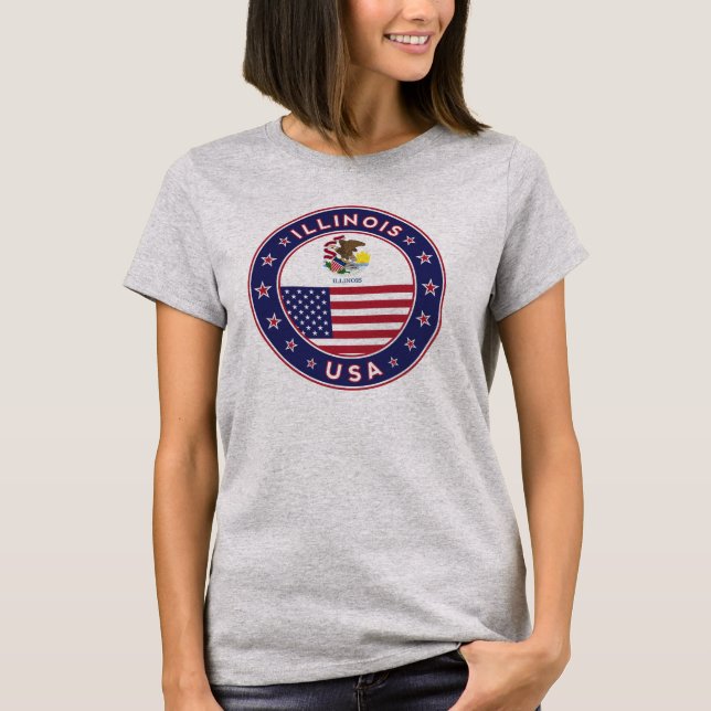 Illinois T-Shirt (Front)