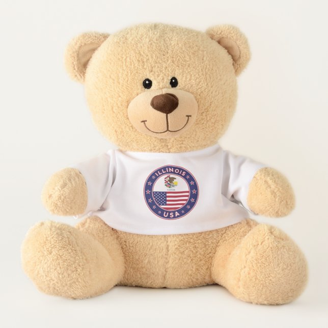 Illinois Teddy Bear (Front)