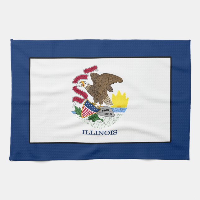 Illinois Towel (Horizontal)