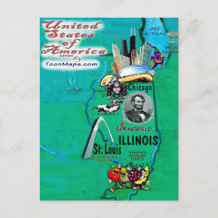 Illinois USA Card