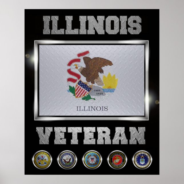 Illinois Veteran poster (Front)