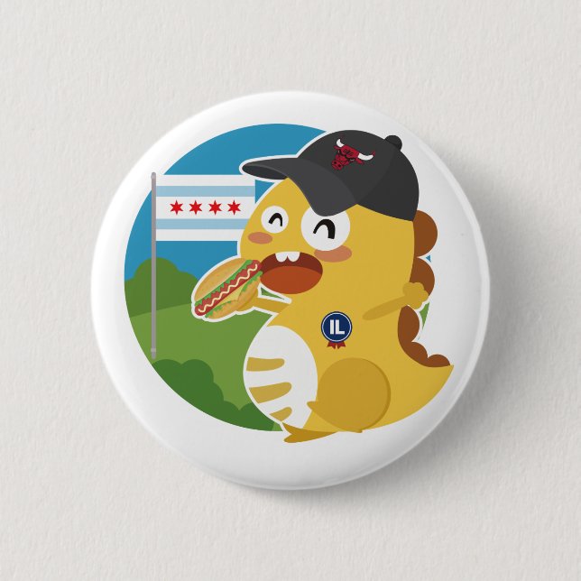 Illinois VIPKID Button (Front)