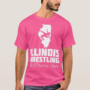 Illinois Wrestling USA State Wrestling T-Shirt