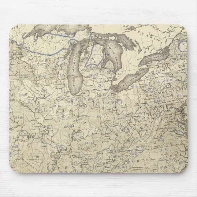 Illiteracy 1870 mouse pad (Front)