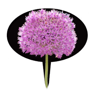 Illium Summer Spring Flower -Irish Design Cake Topper