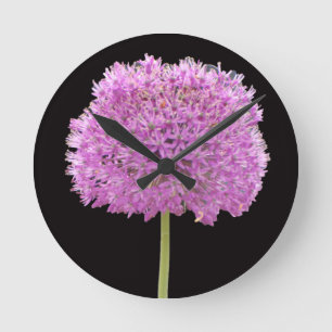 Illium Summer Spring Flower -Irish Design Round Clock