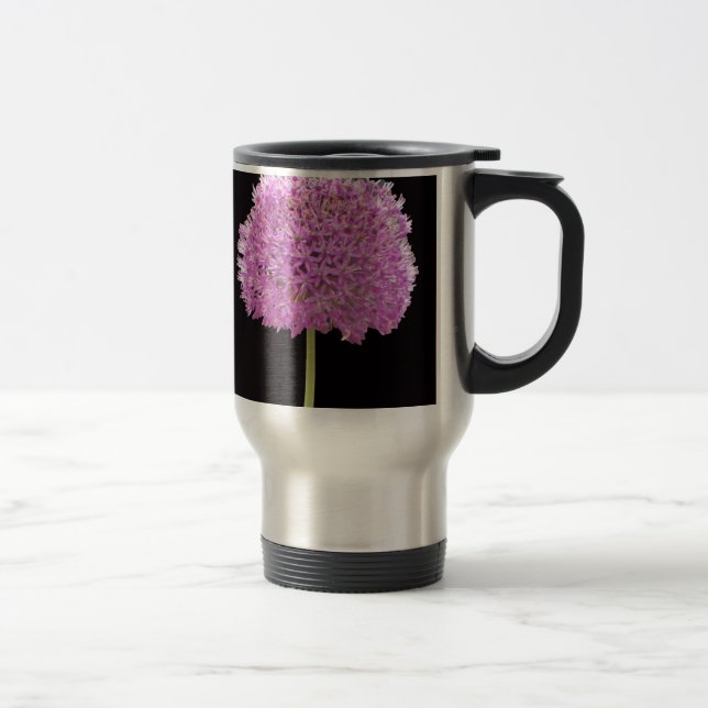 Illium Summer Spring Flower -Irish Design Travel Mug (Right)
