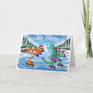 Illow & on ice - Merry X-Mas Card