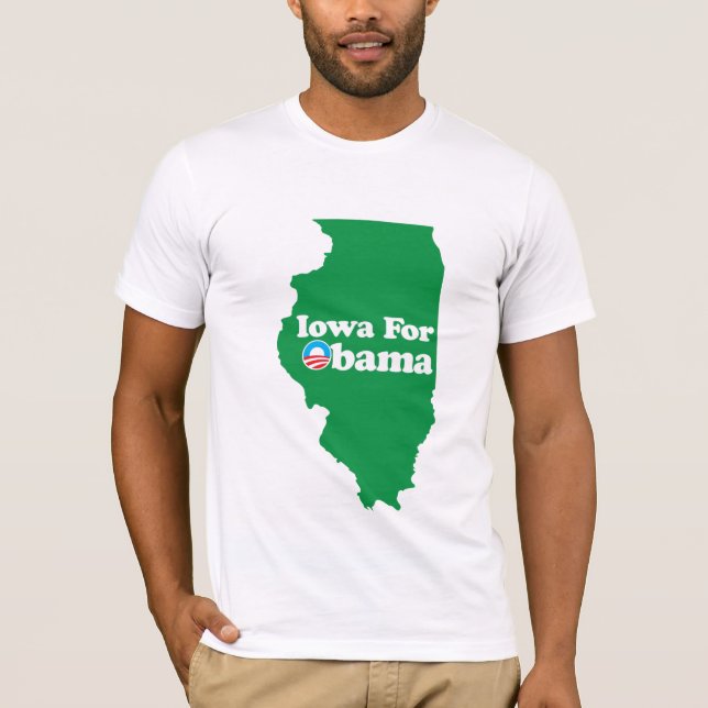 Illowa For Obama T-Shirt (Front)