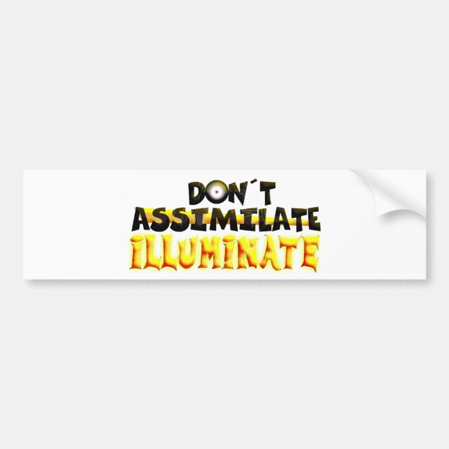 Illuminate Bumper Sticker (Front)