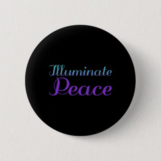 Illuminate Peace Prevention Awareness Design Button