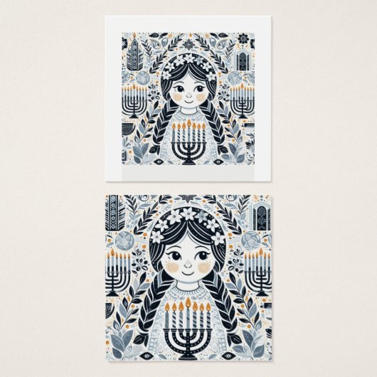 Illuminate the Night: A Hanukkah Celebration (Front & Back)