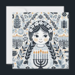 Illuminate the Night: A Hanukkah Celebration Invitation<br><div class="desc">Join us for a joyous evening filled with light, laughter, and love as we come together to celebrate the Festival of Lights! Our Hanukkah Sameach gathering promises delightful moments of togetherness, delicious traditional treats, and the warmth of shared traditions. Let's kindle the Hanukkah candles, spin the dreidel, and create lasting...</div>