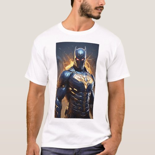 Illuminate your Heroic Side  Super Hero T_Shirt