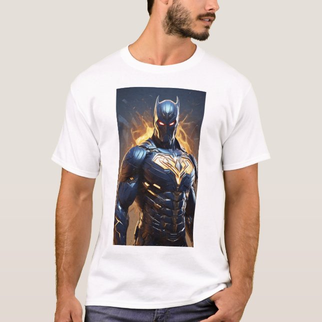 Illuminate your Heroic Side : Super Hero T-Shirt (Front)