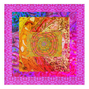 Illuminated Abstract Acrylic Print