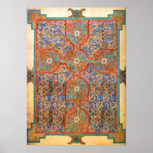 Illuminated Carpet Page Poster