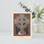 Illuminated Celtic Cross Postcard (Standing Front)