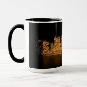 Illuminated Chess Pieces Mug