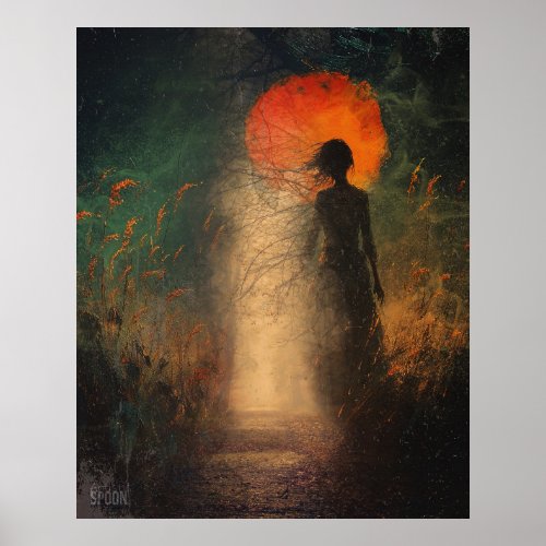 Illuminated Dreams at Dusk Poster