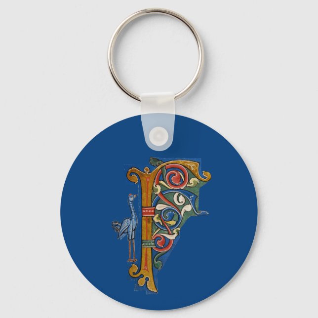 Illuminated Initial F key ring (Front)